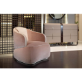 Luxury design modern hardware lazy sofa chair single size